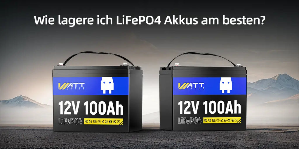 Umfassender Leitfaden: Wie lagere ich LiFePO4 Akkus am besten?