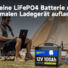 WattCycle LiFePO4 12V 100Ah Batterie — Kann ich eine LiFePO4 Batterie mit einem normalen Ladegerät aufladen?