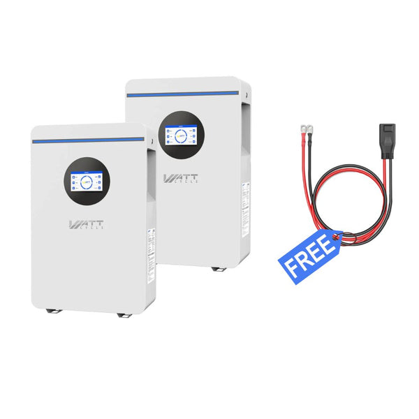 NextGen 51,2V 100Ah LiFePO4 Batteriespeicher 5 kWh — Aktives Balancing | LCD | Smart Comms