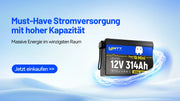 Must-Have Batterie — WattCycle LiFePO4 12V 314Ah Mini Lithium Batterie