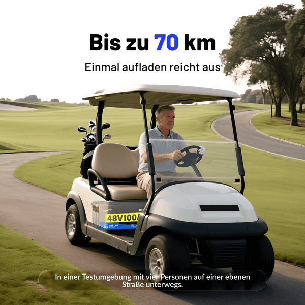 Ultralange Laufleistung von WattCycle 48V 100Ah LiFePO4 Antriebsbatterie für Golf-Cart