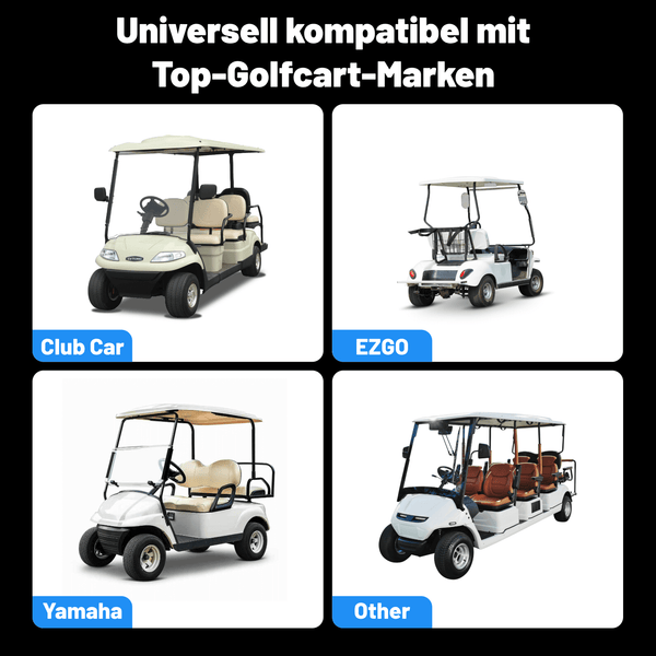 Universell kompatibel mit Top Golfcart-Marken