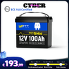 WattCycle 100Ah LiFePO4 12V Mini Smart Batterie mit Bluetooth Überwachung im Cyber Monday Angebot