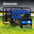 WattCycle 100Ah LiFePO4 12V Mini Smart Batterie mit Gleichstromgenerator