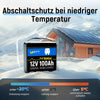 WattCycle 100Ah LiFePO4 12V Mini Smart Batterie mit Niedertemperaturschutz