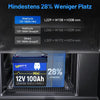 WattCycle 12V 100Ah Mini LiFePO4 Batterie mit Ultra-Mini Größe