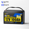 WattCycle 12V 100Ah Pro Lithium Batterie mit 110A BMS