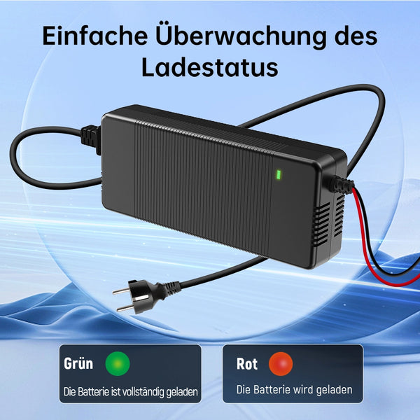 WattCycle 12V 20A Batterieladegerät mit Intelligenter Anzeige