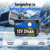 WattCycle 12V 314Ah Mini Lithium Batterie mit Tiefentladeschutz