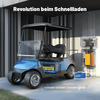 WattCycle 48V 100Ah LiFePO4 Antriebsbatterie für Golf-Cart mit Schnellladen