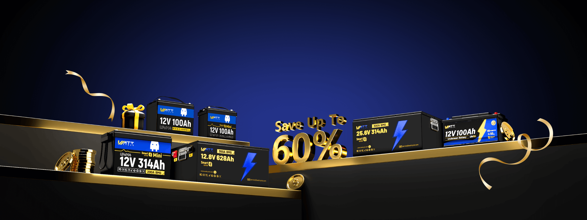 WattCycle Black Friday Deal, bis zu 60% Rabatt