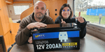 WattCycle LiFePO4 12V 200Ah Deep Cycle Batterie mit YouTuber @Yann & Marie