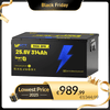 WattCycle LiFePO4 24V 314Ah Ultra Lithium Batterie mit 300A BMS & Bluetooth Überwachung im Black Friday Angebot