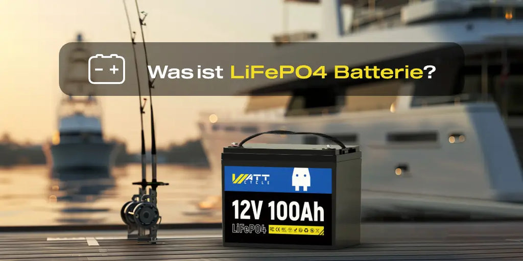 WattCycle 12V 100Ah LiFePO4 Batterie — Was ist LiFePO4 Batterie?
