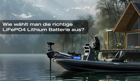 Wie wählt man die richtige LiFePO4 Lithium Batterie aus?
