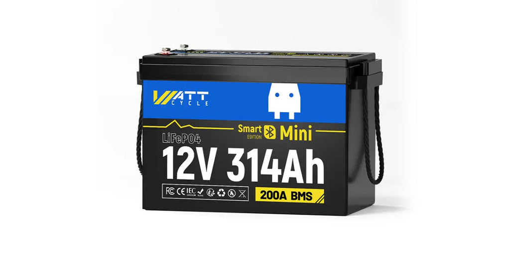 Produktvorstellung: WattCycle 12V 314Ah Mini LiFePO4 Batterie mit Bluetooth