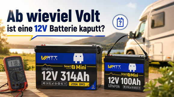 Ab wieviel Volt ist eine 12V Batterie kaputt: 2026 Checkliste & Tipps