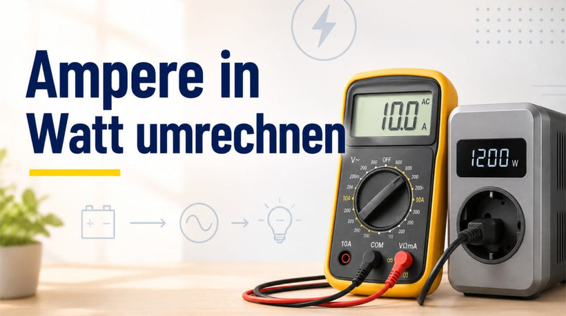 Ampere umrechnen in Watt