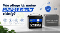 LiFePO4 Batterie richtig pflegen: Lebensdauer verlängern & Wartungstipps