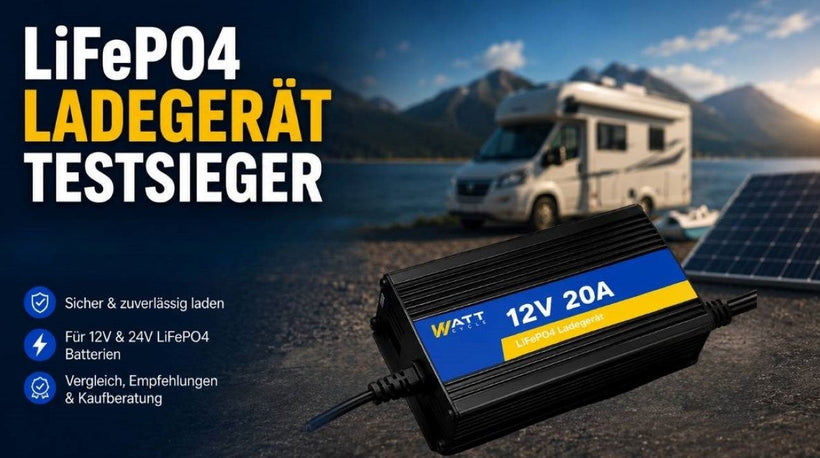 Welches LiFePO4 Ladegerät? Testsieger 2026 im großen Vergleich