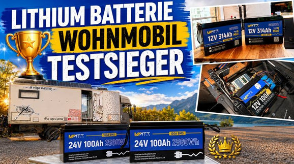 Lithium Batterie Wohnmobil Testsieger 2026