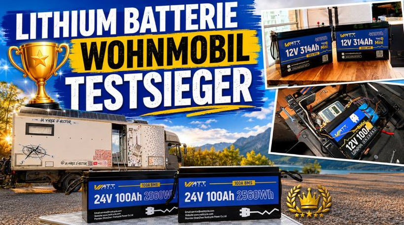 Lithium Batterie Wohnmobil Testsieger 2026