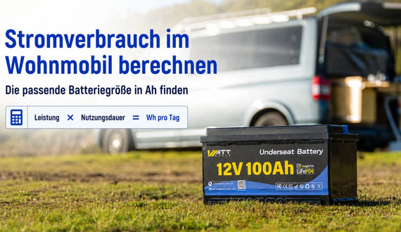 Stromverbrauch im Wohnmobil berechnen