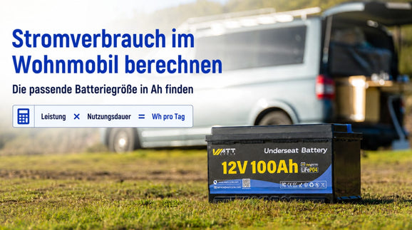Stromverbrauch im Wohnmobil berechnen