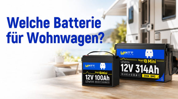 Batterie für Wohnwagen empfhlen