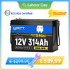 WattCycle 12V 314Ah Mini LiFePO4 Batterie mit Bluetooth zum Tag der Arbeit Sale