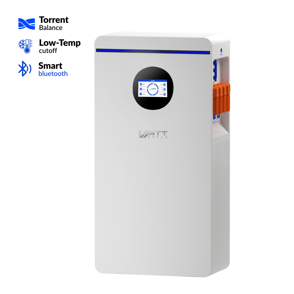 51,2V 314Ah 16kWh LiFePO4 Batteriespeicher— Aktive-Balancer | LCD | Smart Comms