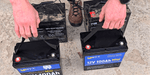 2 Stück WattCycle 12V 100Ah Mini LiFePO4 Batterien in Top Qualität