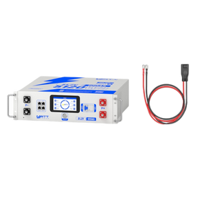 LiFePO4 5kWh Rack Batterie mit PPS-Verbindungskabel-Set