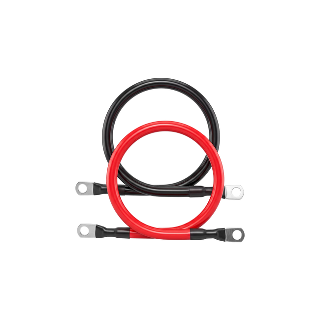 4AWG 30CM Batteriekabel Set
