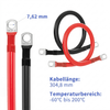 Länge und Betriebstemperatur von WattCycle 4AWG 30CM Batteriekabel