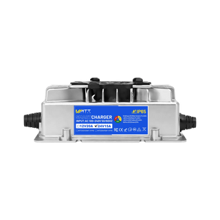 LiFePO4 24V 15A Batterieladegerät mit Aluminiumgehäuse
