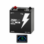 LiFePO4 48V 50Ah LiFePO4 Batteriespeicher mit Monitor