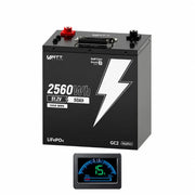 LiFePO4 48V 50Ah LiFePO4 Batteriespeicher mit Monitor