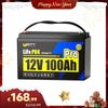 【Neujahrsspecial】12V 100Ah Pro LiFePO4 Batterie mit 110A BMS