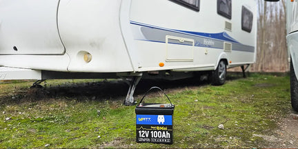 WattCycle 100Ah LiFePO4 12V Mini Smart Batterie