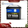 WattCycle 100Ah LiFePO4 12V Mini Smart Batterie im Weihnachtsangebot