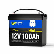 WattCycle 12V 100Ah Mini LiFePO4 Batterie