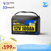 12V 100Ah Pro LiFePO4 Batterie mit 110A BMS
