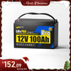 WattCycle 12V 100Ah Pro Lithium Batterie mit 110A BMS im Weihnachtsangebot