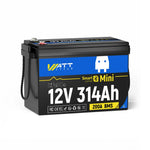 WattCycle 12V 314Ah Mini LiFePO4 Batterie Arctic