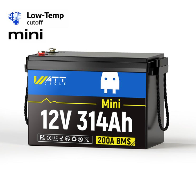 WattCycle 12V 314Ah Mini Lithium Batterie