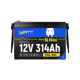 WattCycle 12V 314Ah Mini Smart Arctic Version