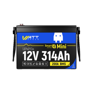 Arctic Version! 12V 314Ah Mini Lithium Batterie mit Bluetooth Überwachung & Heizung