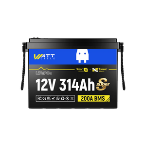Super Version! 12V 314Ah Mini Super LiFePO4 Batterie mit Bluetooth & Active Balancer