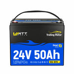 WattCycle 24V 50Ah LiFePO4 Batterie